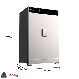 Két sắt nhập khẩu Philips SBX701-8B0 vân tay điện tử