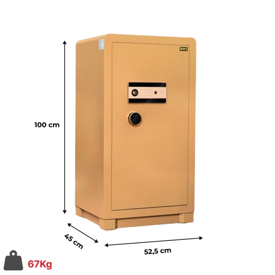 Két sắt nhập khẩu Bofa ZB-100DY khóa vân tay điện tử