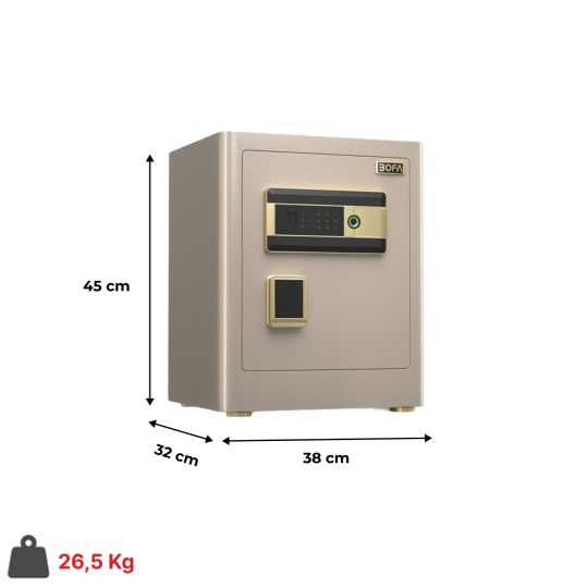 Két sắt vân tay điện tử Bofa ZB-45DJ nhập khẩu