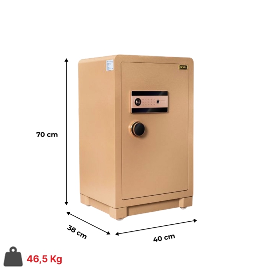 Két sắt nhập khẩu Bofa ZB-70DY khóa vân tay điện tử