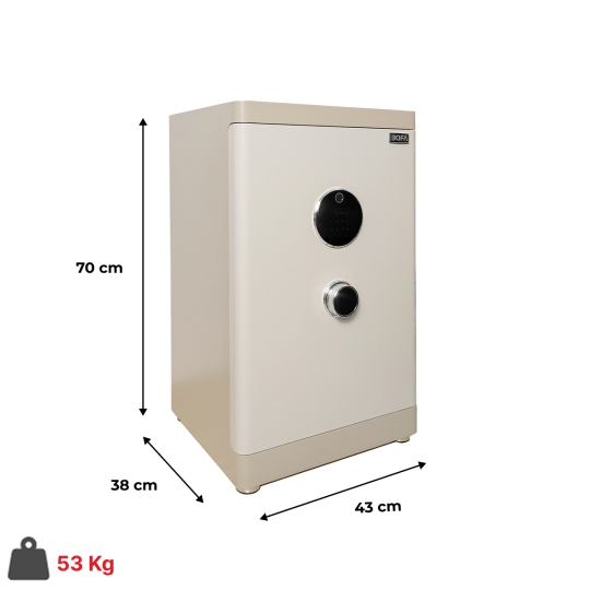Két sắt nhập khẩu vân tay điện tử Bofa ZB-70FX 