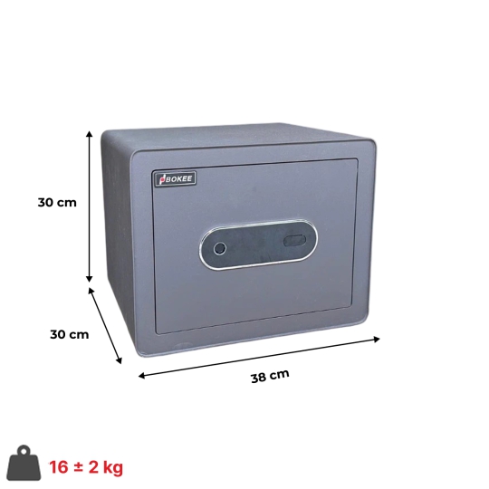 Két sắt mini Bokee BK-30D1 vân tay mã số thông minh