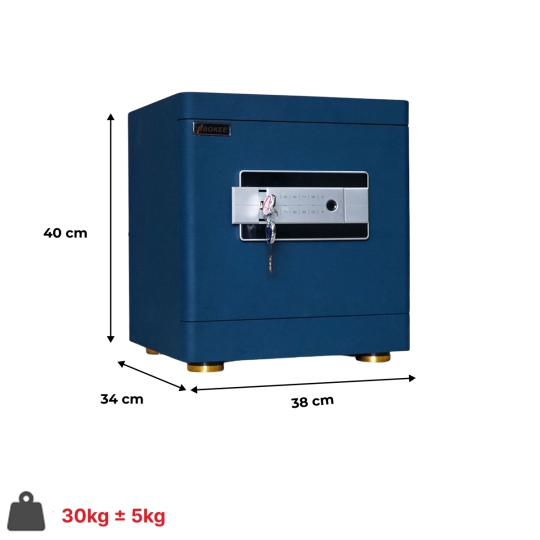 Két sắt thông minh Bokee BK40C khóa vân tay điện tử kết nối điện thoại