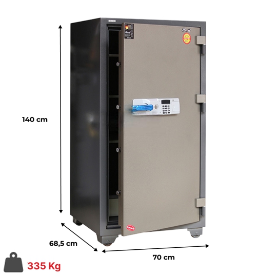 Két sắt điện tử Nhập Hàn Quốc Booil BS-T1400