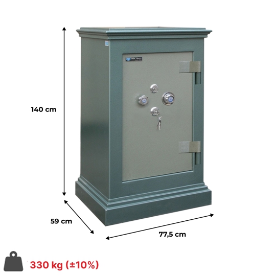 Két sắt Hòa Phát KA320DM một giải pháp bảo vệ tài sản tốt