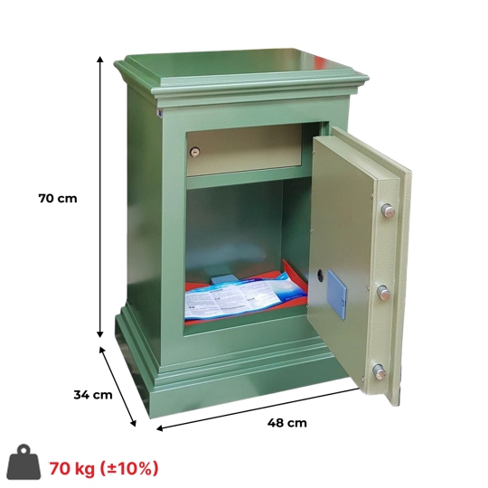 Két sắt Hòa Phát KA40 một giải pháp bảo vệ tài sản tốt