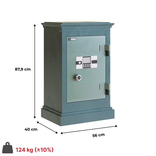 Két sắt an toàn Hòa Phát KA72DT khóa điện tử