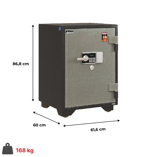 Két sắt Hòa Phát  KS168K1DT - Khóa điện tử