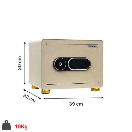 Két sắt Liberty LB30S mini thông minh mở bằng vân tay