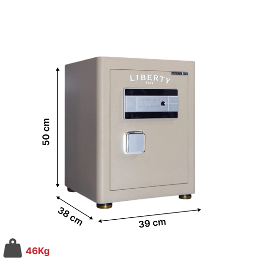 Két sắt Liberty LB50S vân tay+điện tử+app điện thoại
