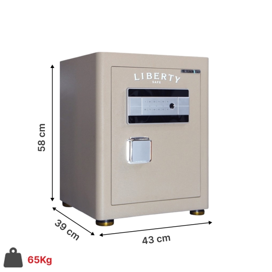 Két sắt thông minh Liberty LB58S vân tay kết nối điện thoại 