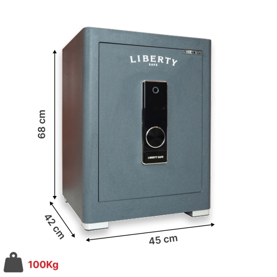 Két sắt Liberty LB68PRO khóa vân tay điện tử+App