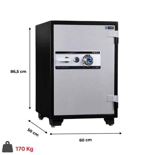 Két Sắt Solid SLS-87 (170kg) Hàn Quốc 
