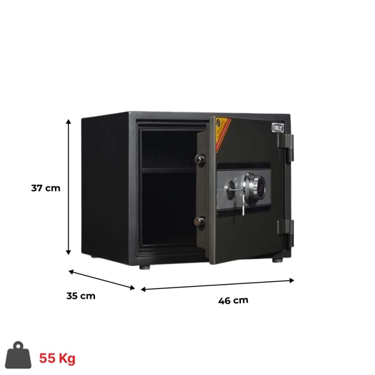 Két sắt Truly TL36C khóa cơ bảo mật chống trộm 