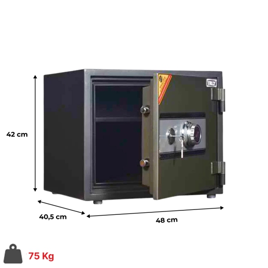Két sắt Truly TL42C khóa cơ bảo mật 
