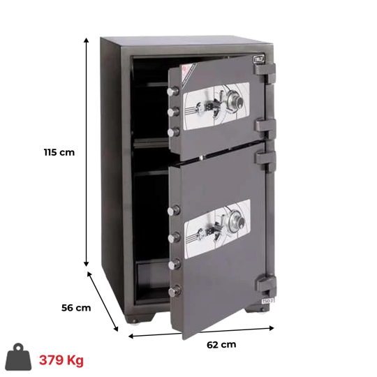 Két sắt Siêu Cường 2 Tầng Truly TSO-2 (379kg) 