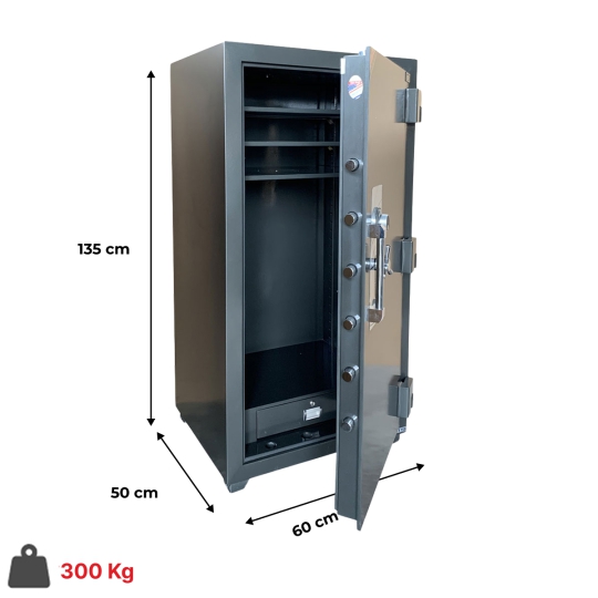 Két sắt siêu cường TS135 khóa cơ 